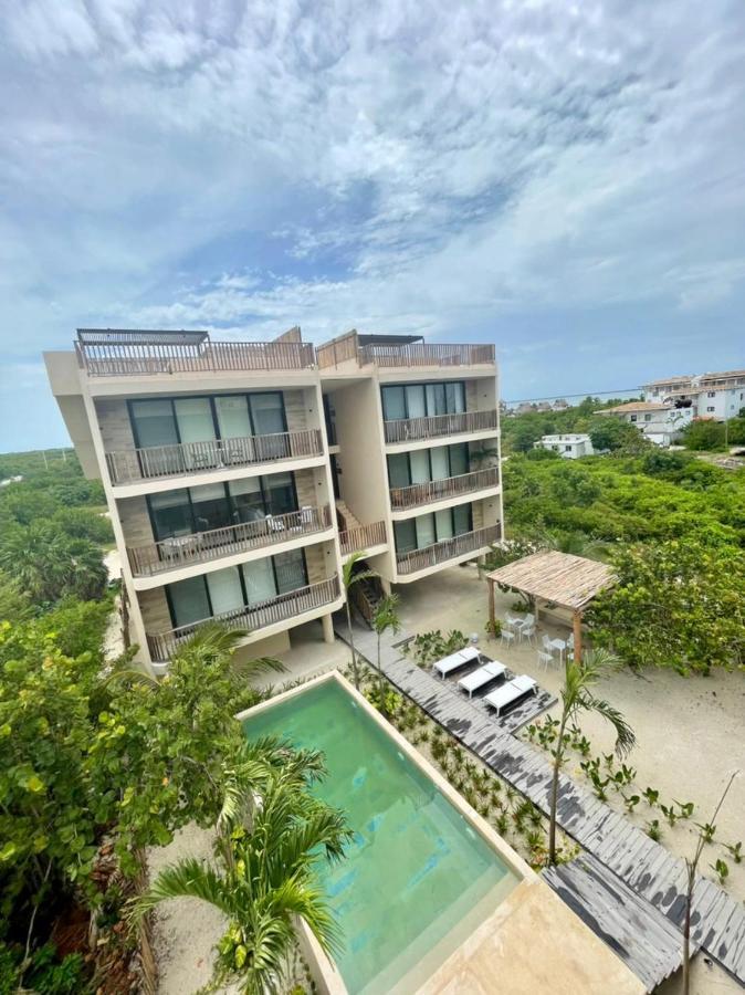 Ferienwohnung Incredible Ocean View Penthouse With Private Pool By Baleine Group Isla Holbox Exterior foto