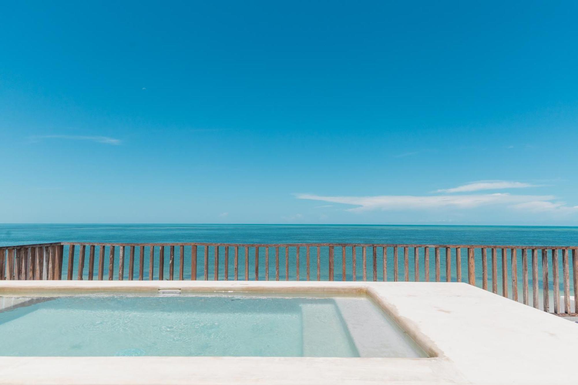 Ferienwohnung Incredible Ocean View Penthouse With Private Pool By Baleine Group Isla Holbox Exterior foto