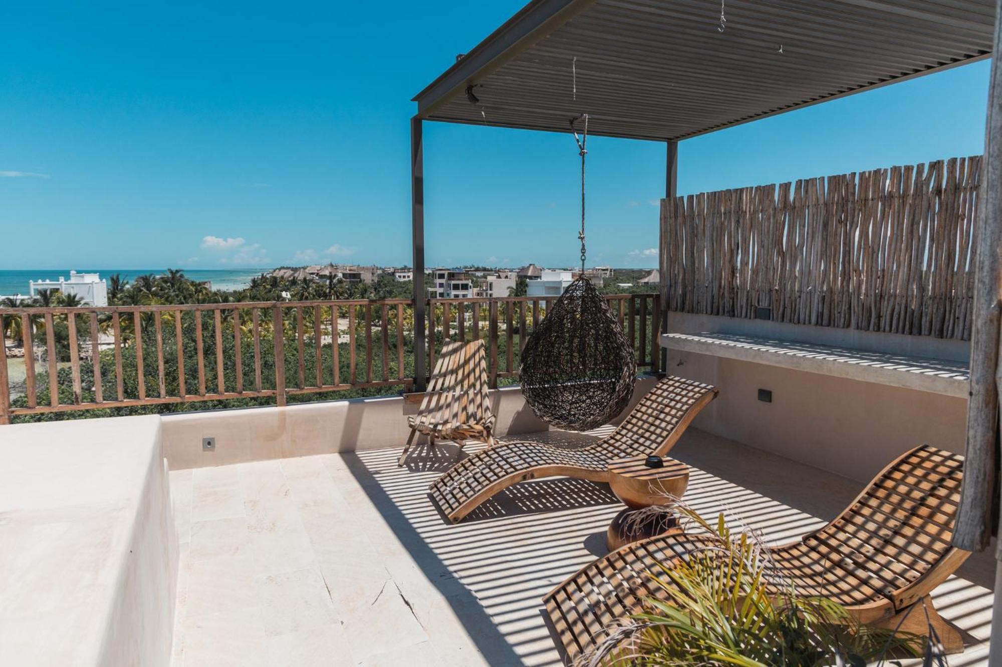 Ferienwohnung Incredible Ocean View Penthouse With Private Pool By Baleine Group Isla Holbox Exterior foto