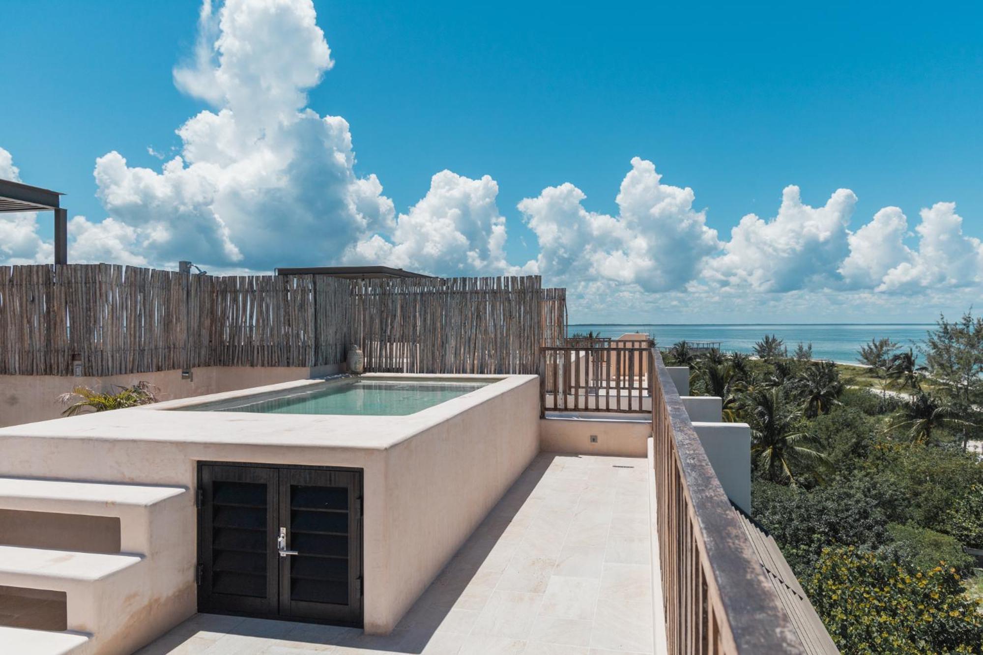 Ferienwohnung Incredible Ocean View Penthouse With Private Pool By Baleine Group Isla Holbox Exterior foto